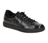 Sneaker PAUL GREEN "Paul Green Sneaker Leder", Damen, Gr. 37,5, schwarz (schwarz lack), Leder, Schuhe Sneaker (83701407-37,5) schwarz lack