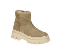 Paul Green Winter Stiefelette beige grain Velour 8113 - Größe 40