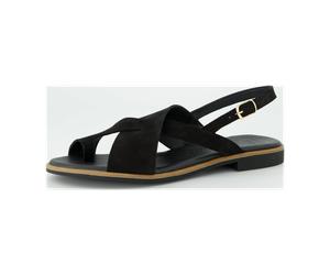 Paul Green Zehentrenner Sandalen schwarz 6216 für Damen, schwarz, Größe 38 EU / 5 UK