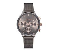 PAUL HEWITT Armbanduhr Damen Everpuls Grey Metallic Mesh- Damen Uhr in Grey Metallic mit einem abgestimmten Meshband aus Edelstahl und einem grauen Ziffernblatt