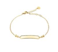 PAUL HEWITT Armkette Damen Gold Pier - Edelstahl Armband Damen (vergoldet) mit Damen Schmuck Anhänger in Gold aus Edelstahl