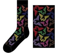 Paul McCartney Socken Wings Logos Nue offiziell Unisex Schwarz UK SIZE 7.5 - One Size