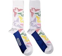 Paul McCartney Socken Wings Logos offiziell Herren Weiß UK SIZE 7.5 - 11.5