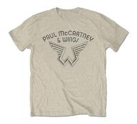 Paul McCartney Wings Logo T Shirt L