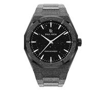 Paul Rich Herren-Armbanduhr aus Edelstahl, robuste und stilvolle Uhr für Business, Geschenk oder Abschlussfeier, ausgefallene analoge, Wasserabweisende Armbanduhr für Ihn, Frosted Star Dust II