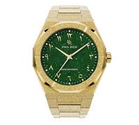 Paul Rich Herren-Armbanduhr aus Edelstahl, robuste und stilvolle Uhr für Business, Geschenk oder Abschlussfeier, ausgefallene analoge, wasserabweisende Armbanduhr für Ihn, mattiertes Sternenstaub II