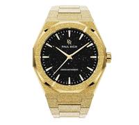 Paul Rich Luxuriöse Herren-Armbanduhr aus Edelstahl, robuste und stilvolle Uhr für Business, Geschenk oder Abschlussfeier, ausgefallene analoge, wasserabweisende Armbanduhr für Ihn, mattiertes