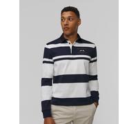 Paul&shark Gestreiftes Poloshirt Für Herren 15311712-221 Weiß;Dunkelblau L