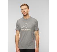 Paul&shark Grau Herren-t-shirt 13311653-691 Grau M