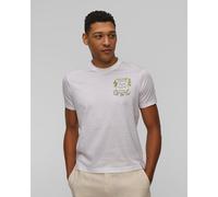 Paul&shark Herren-t-shirt Mit Stickerei In Weiß 25411075-10 Weiß L