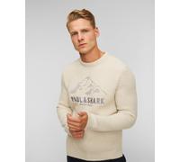 Paul&shark Herren-wollpullover 13311093-29 Beige;Weiß XL