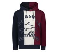 Paul&shark PaulShark Herren Fleece Kapuzenpullover Bunt Druc - Größe: XS