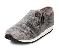 PAULGOS Herren Sneaker Echtes Leder Freizeitschuhe Optik Trachtenschuhe Haferlschuhe Haferl in 3 Farben Gr. 39-47 (Mitternachtsgrau, EU Schuhgrößensystem, Erwachsene, Numerisch, M, 41)