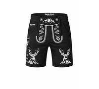 PAULGOS Herren Trachten Jogginghose, Optik Trachten Lederhose, Kurz in 3 Farben Gr.S-5XL JOK4