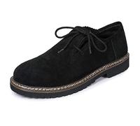 PAULGOS Trachtenschuhe Echt Leder Haferlschuhe Haferl Trachten Schuhe in 4 Farben Gr. 39-47