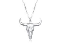 Paulo Fanello Herren-Kette mit Anhänger Bulle 925 Silber 50 cm