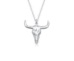 Paulo Fanello Herren-Kette mit Anhänger Bulle 925 Silber 50 cm