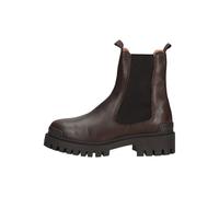 Pavement Stiefelette Leder/Textil Dunkelbraun - 38