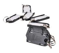 pavo Schlüsselanhänger Magnettag schwarz, 10 St. 1 Pack = 10 St.