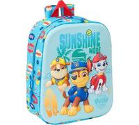 Paw Patrol 3D-Kindertagesstätten-Rucksack - Vorschulrucksack mit Relief für Jungen und Mädchen - Kindergarten-Rucksack mit lustigem und originellem De