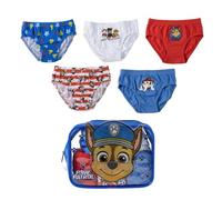 Paw Patrol 5er-Pack Unterwäsche und Kulturbeutel - Weiche und atmungsaktive Baumwollunterwäsche für Mädchen, verstellbare und Bequeme Disney-Höschen, 2-3 Jahre