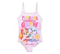 PAW PATROL Badeanzug Bikini mit Rüschen für Mädchen - Skye & Everest Cartoon-Motiv Summer Schwimmanzug (DE/NL/SE/PL, Alter, 3 Jahre, Regular, Rosa)
