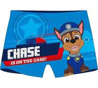 Paw Patrol Badeshorts für Jungen - Chase Marshall Kinder Badehose Schwimmhose Boardshorts Badekleidung Schnelltrockende Gr. 98-128 (DE/NL/SE/PL, Numerisch, 122, 128, Regular, blau)
