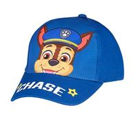 PAW PATROL Baseball Cap, Kappe Schirmmütze für Kinder, Mädchen und Jungen mit Klettverschluss verstellbar (Chase, 52)