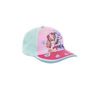 PAW PATROL Baseball Cap, Kappe Schirmmütze Hut für Kinder Mädchen mit Klettverschluss verstellbar (Tuerkis 52)