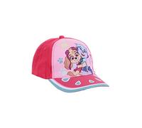PAW PATROL Baseball Cap, Kappe Schirmmütze Hut für Kinder Mädchen mit Klettverschluss verstellbar (Pink 52)