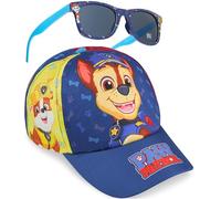 Paw Patrol Basecap und Sonnenbrille Set Jungen 3-6 Jahre, Coole Kinder Cap mit UV400 Kindersonnenbrille, Sommer Geschenke für Jungen (Multi Paw Patrol)