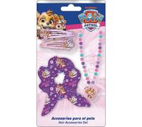 Paw Patrol Beauty-Set | Set mit Pinzette, Scrunchie und Halskette für Kinder | Haar-Accessoires mit Dream Big Design und Nickelodeon-Figuren