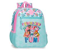 Paw Patrol Canine Patrol Friendship Rucksack für Vorschulkinder Anpassbar an Trolley Blau 23x28x10 cm Polyester 6,44L