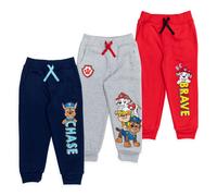Paw Patrol Chase Rubble Marshall Kleinkind Jungen Fleece 3er-Pack Jogginghosen 3T