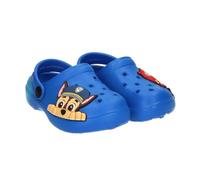 PAW Patrol Clogs für Jungen und Mädchen, blau, 100% EVA mit Chase- und Marshall-Stiften, verstellbarem Rückengurt, leicht und bequem für Strand, Pool und Sommer, blau, 28/29 EU