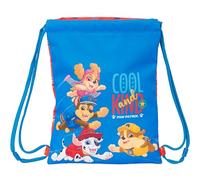 Paw Patrol Cool Rucksack, flach, für Kinder, ideal für Kinder verschiedener Altersgruppen, bequem und vielseitig, Qualität und Widerstandsfähigkeit, 26 x 34 cm, Rot/Blau, M, Casual