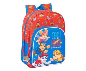 Paw Patrol Cool Schulrucksack für Kinder, Kinderrucksack, anpassbar an Kinderwagen, ideal für Kinder im Schulalter, bequem und vielseitig, Qualität und Widerstandsfähigkeit, 26 x 11 x 34 cm, Rot