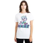Paw Patrol Damen Everest Ladies T-Shirt, weiß, L