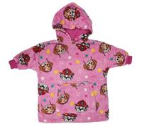 PAW PATROL Decke Hoodie Kinder Fleece Übergröße Kapuzenpullover Mädchen - 4-5 Jahre: 110cm