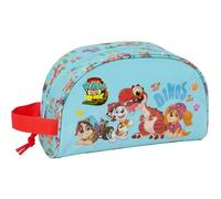 PAW Patrol Dino Rescue Kulturbeutel für Kinder, anpassbar an den Wagen, ideal für Kinder von 5 bis 14 Jahren, bequem und vielseitig, Qualität und Widerstandsfähigkeit, 26 x 16 x 9 cm