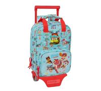 Safta Paw Patrol Dino Rescue 4.50l Wheeled Backpack Blau Kinder