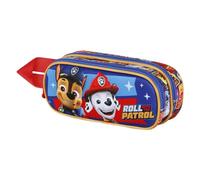 Paw Patrol Duty-3D Doppelfedermäppchen, Mehrfarbig, 22 x 9,5 cm