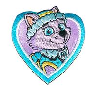 Paw Patrol EVEREST - Aufnäher, Bügelbild, Aufbügler, Applikationen, Patches, Flicken, zum aufbügeln, Größe: 6 x 6 cm
