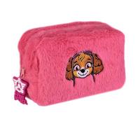 Paw Patrol Federtasche Mädchen - Plüsch Mäppchen Rosa - Schlampermäppchen & Federmäppchen für Kinder Schule & Reise - Kosmetiktasche & Aufbewahrungsetui - Süßes Geschenk für Mädchen Vorschule