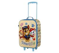 Paw Patrol Friendship-Soft 3D Trolley-Koffer, Blau, 17 x 33 x 52 cm, Kapazität 26 L