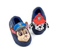 PAW PATROL Hausschuhe Kinder Kleinkinder | Animierte Rettungswelpen mit 3D-Ohren, Chase Marshall, für Mädchen und Jungen