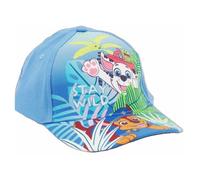 PAW PATROL Hut für Jungen, Verstellbare Kappe, Chase Marshall Tropisch Design, Sommermütze Jungen, Geschenk für Jungen (Navy Blau)