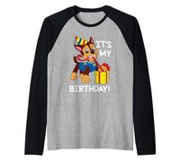 Paw Patrol It's My Birthday Happy Birthday Chase Raglan