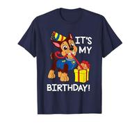 Paw Patrol It's My Birthday Happy Birthday Chase T-Shirt