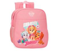 Paw Patrol Joumma Believe in Yourself Vorschulrucksack, anpassbar an Trolley, Rosa, 21 x 25 x 10 cm, Polyester, 5,25 l, Rosa, Talla única, Vorschulrucksack, anpassbar an Trolley
